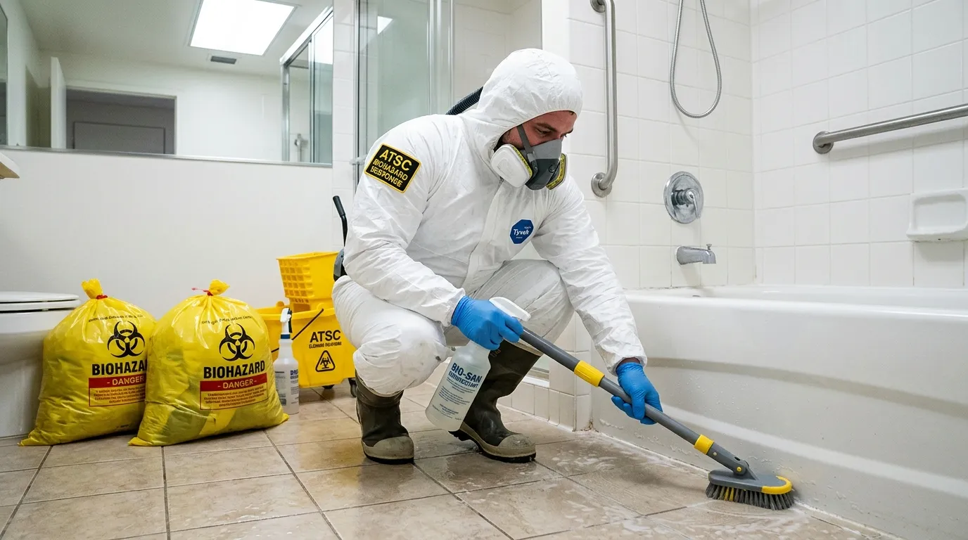 Decontamination equipment deployed for Blood Cleanup in Streamwood